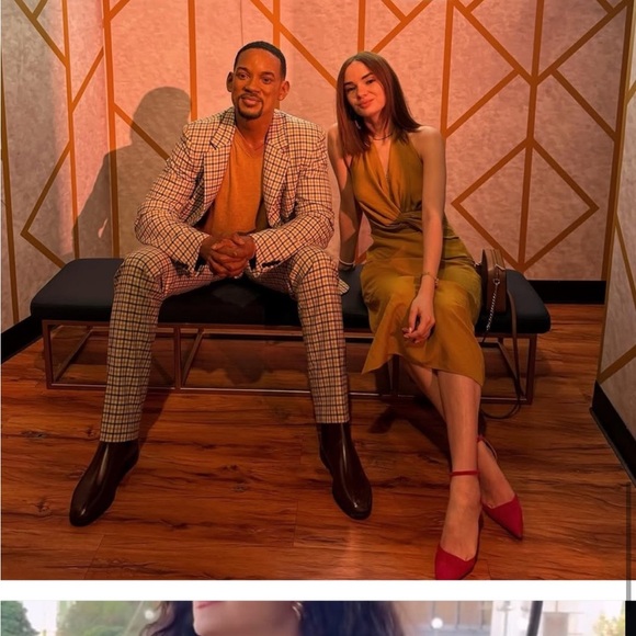 🌺ZARA NWT LINEN 2024 COLLECTION HALTER DRESS ZW COLLECTION Small - Picture 10 of 11